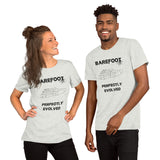 Barefoot Perfectly Evolved Ash T Shirt