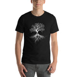 Barefoot Tree T Shirt Black