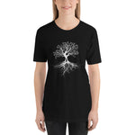 Barefoot Tree T Shirt Black