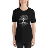 Barefoot Tree T Shirt Black