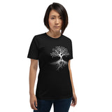 Barefoot Tree T Shirt Black